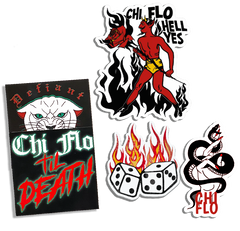 Devil in Vegas Premium Sticker Pack - Chi Flo
