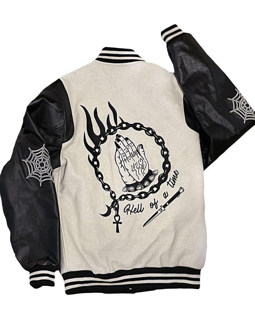 Hell of a Time Varsity Jacket - Chi Flo